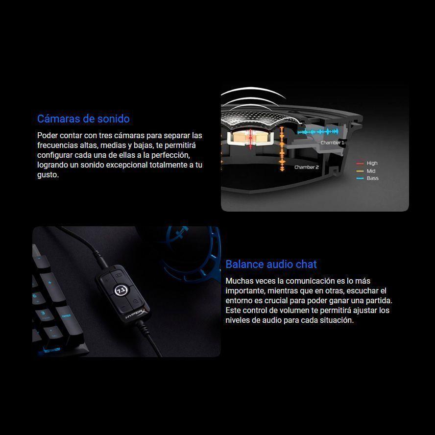 Audifonos Gamer HyperX Cloud Alpha S 7.1-3