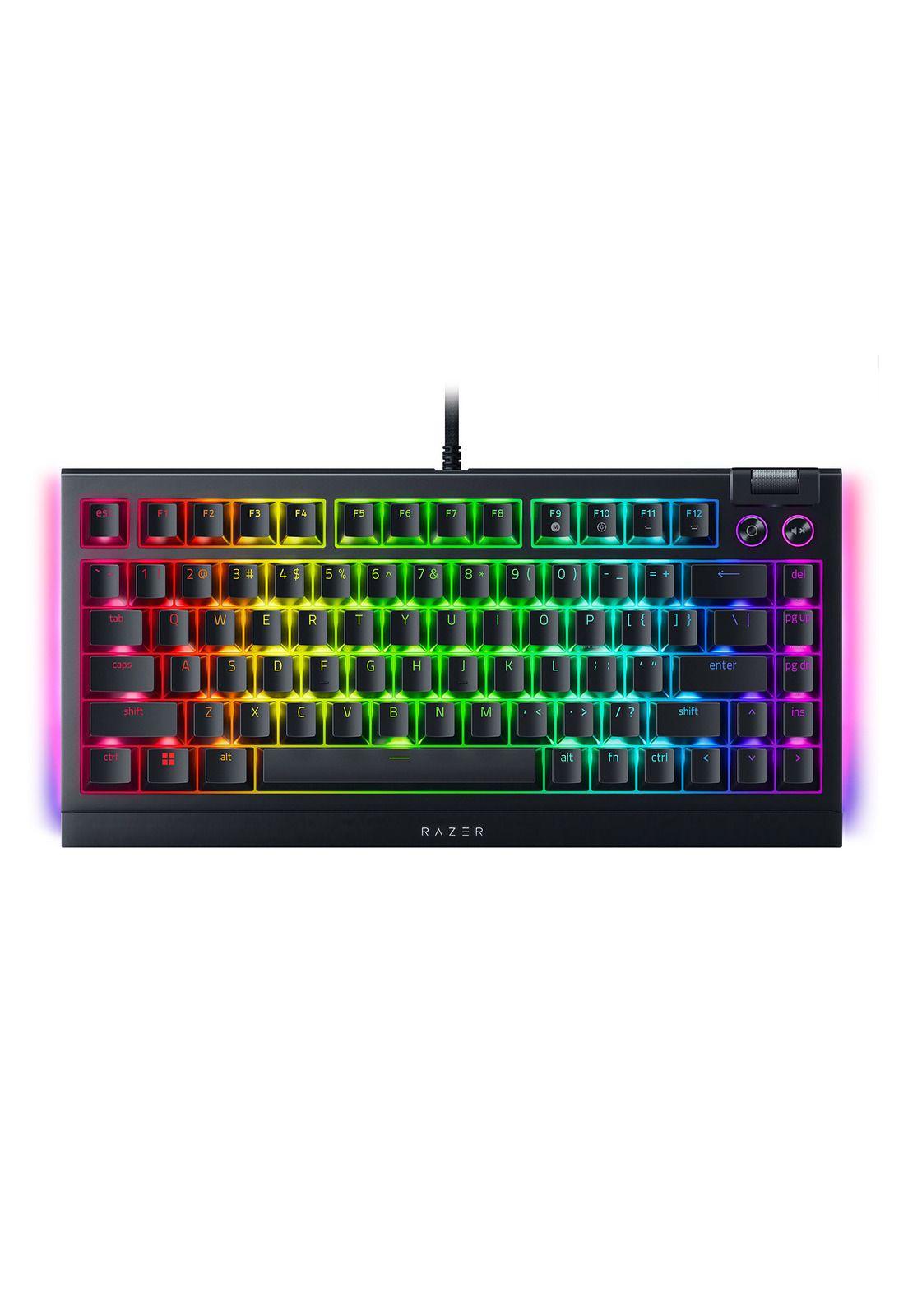 Teclado Gamer Razer Blackwidow V4 75% Switch Orange Black-1