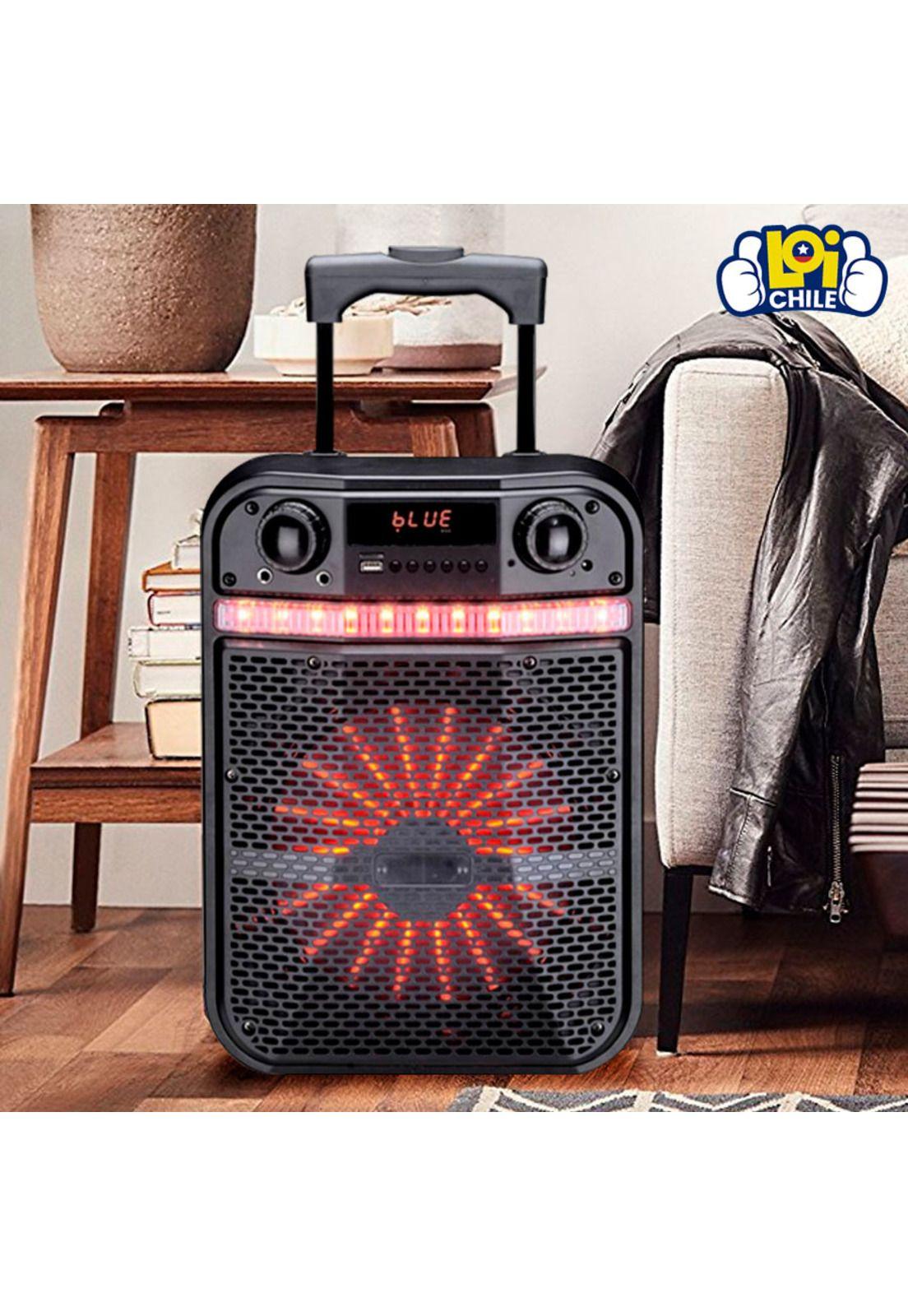 Parlante Bluetooth JVC Recargable Led Radio FM USB-4