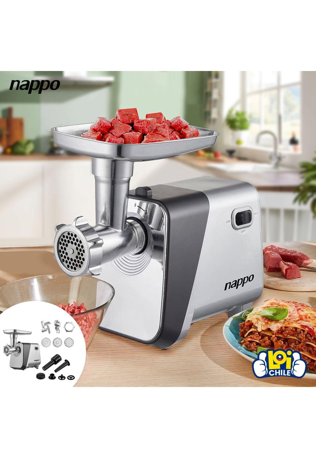 Moledora Picadora De Carne Nappo 1400w 2kg/min + Accesorios-8
