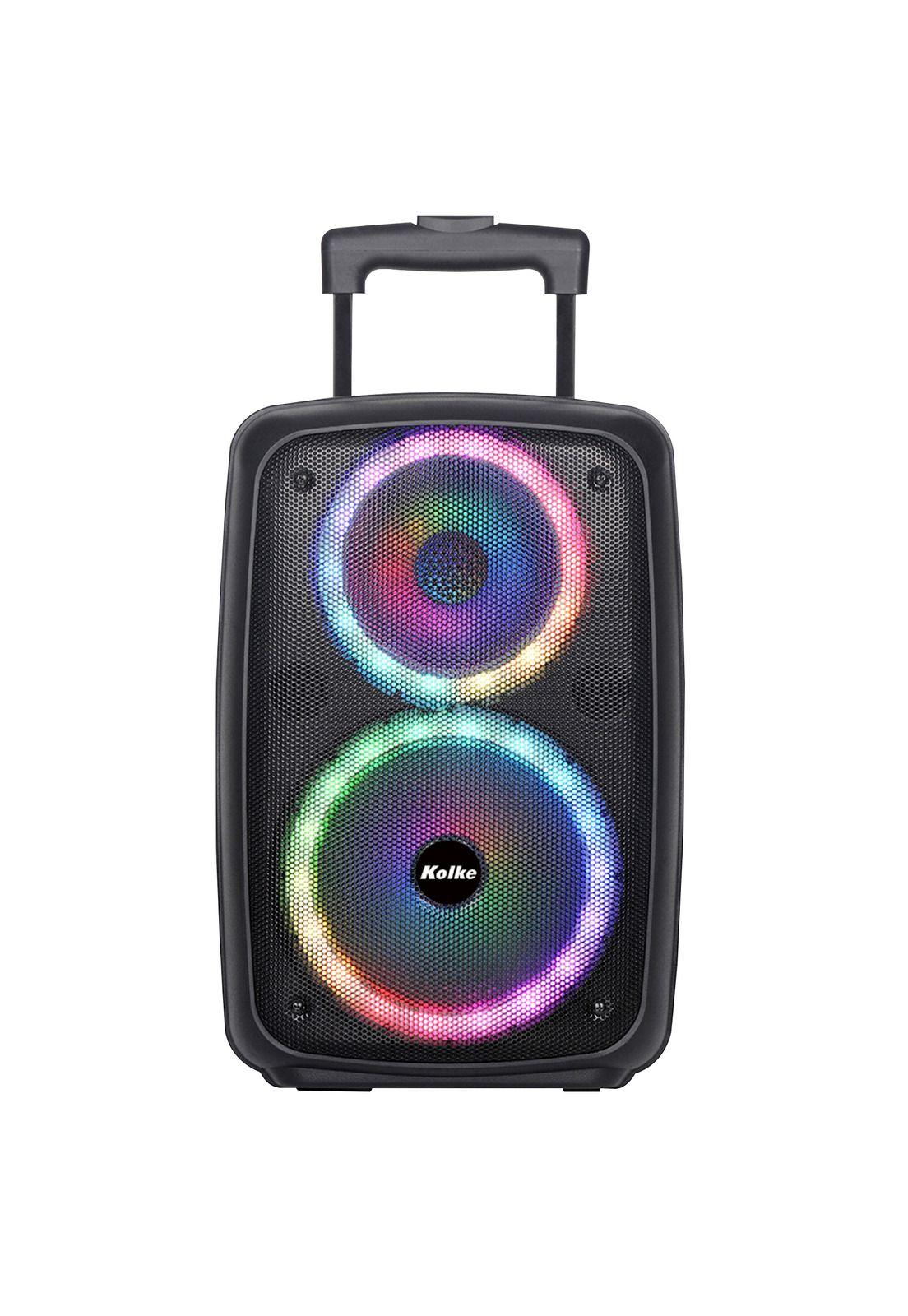 Parlante Bluetooth 8" Kolke Cromos Led TWS 220W Con Radio FM-0