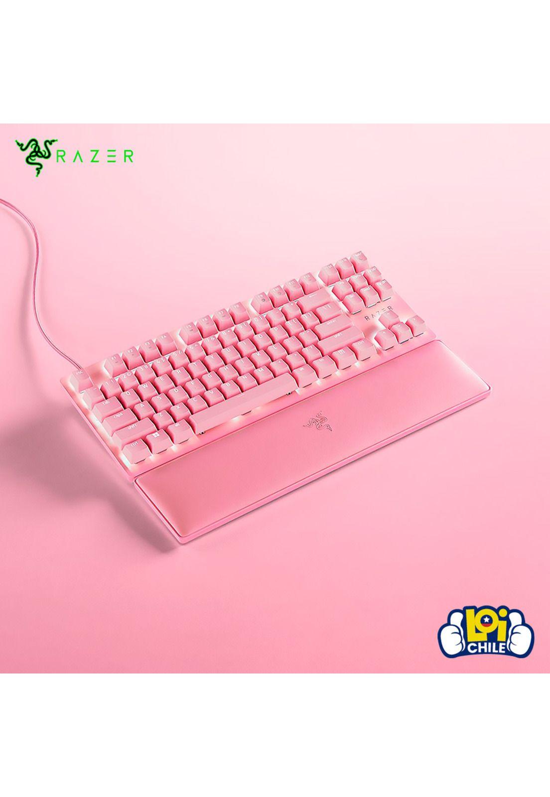 Teclado Gamer Razer Huntsman V2 TKL Quartz Red Switch US-4