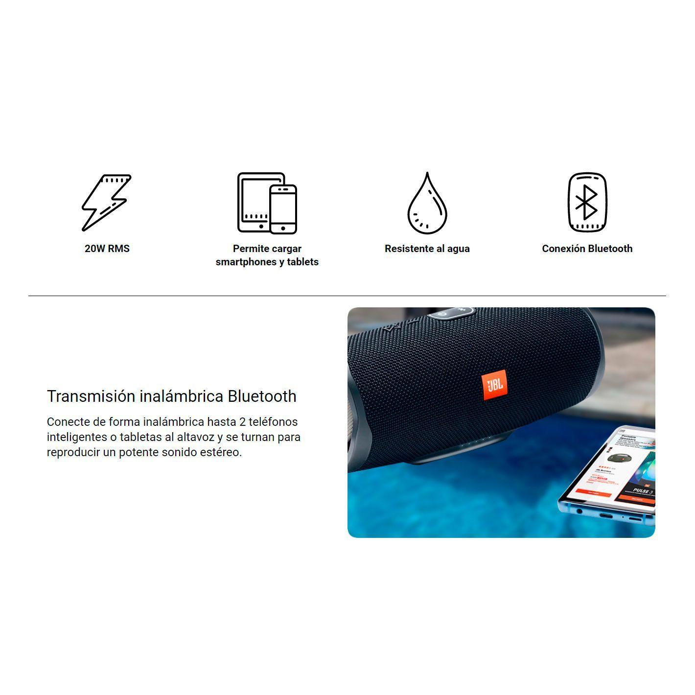 Parlante Bluetooth Jbl Charge 4 Waterproof-2