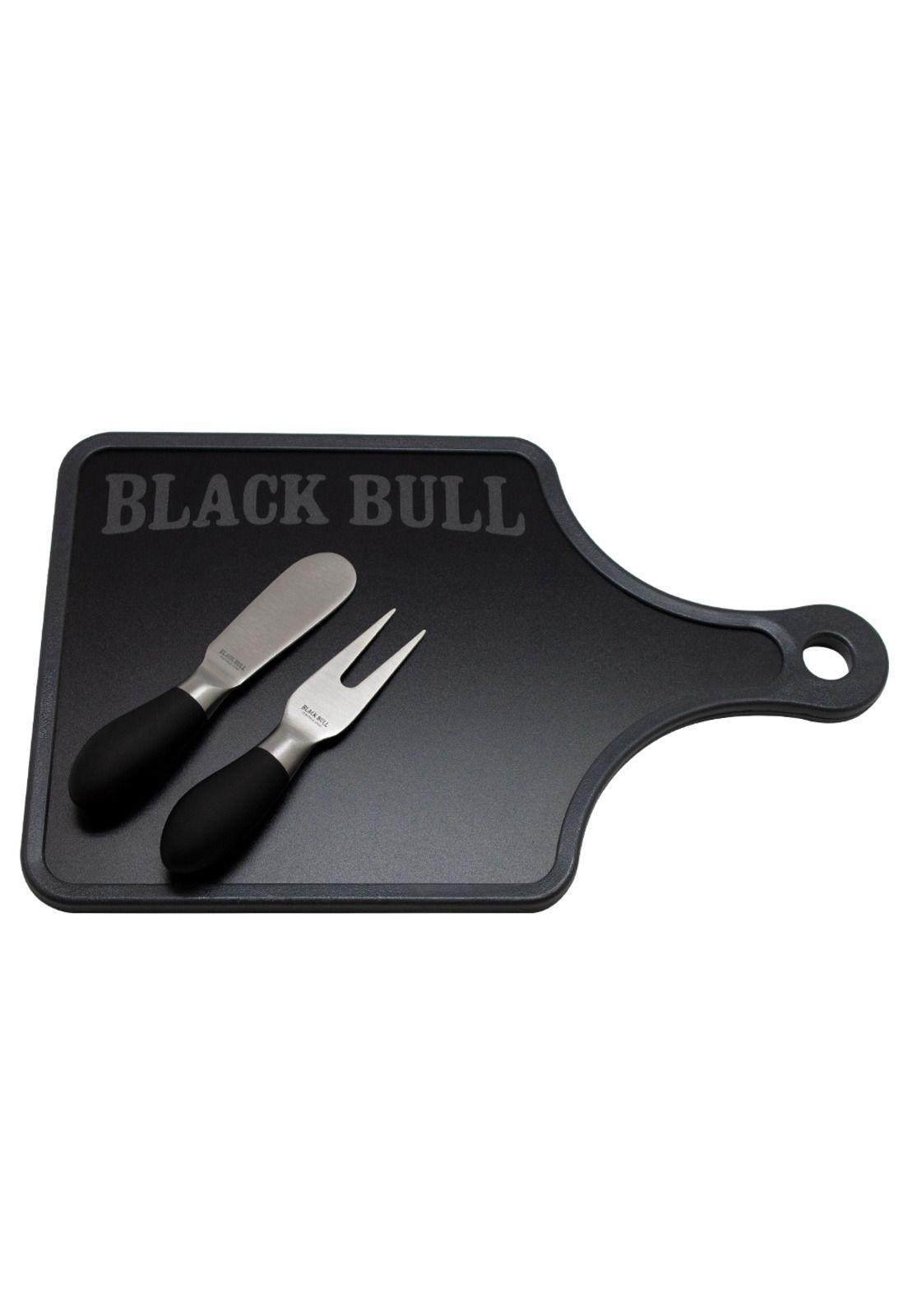 Set de Aperitivo Tabla Tenedor y Pincho BlackBull-2