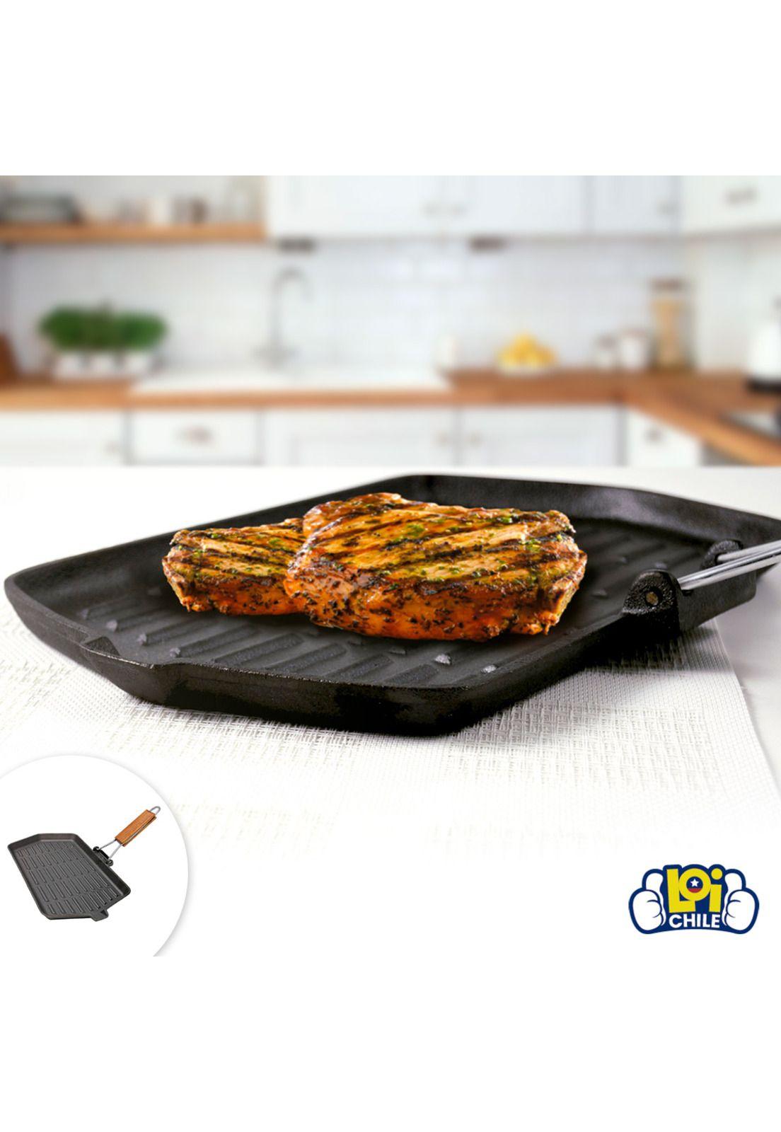 Sarten con Grill y Mango Iron Cast Wayu-6