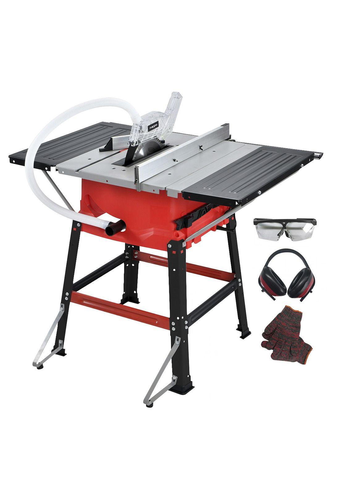 Sierra de Banco Nappo 10' 1800w 4500RPM + Accesorios-0