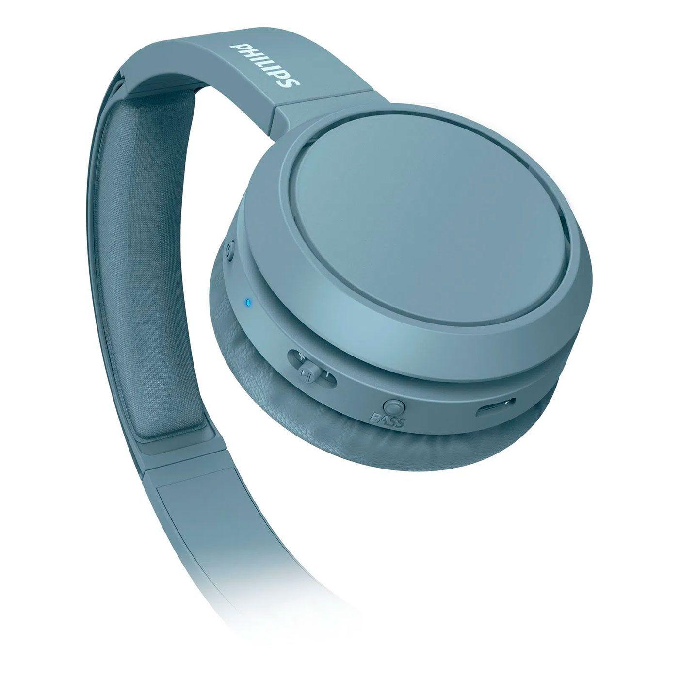 Audífonos Inalámbricos Philips Over Ear Recargable Azul-3