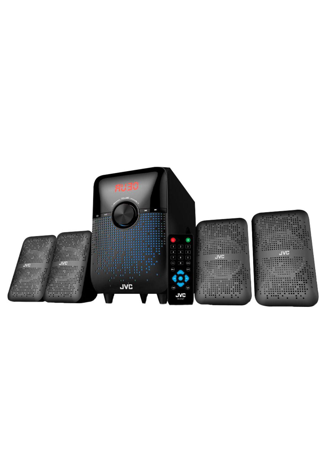 Home Theater JVC Teatro en Casa Sonido 4,2 65w Bluetooth USB Radio FM-0
