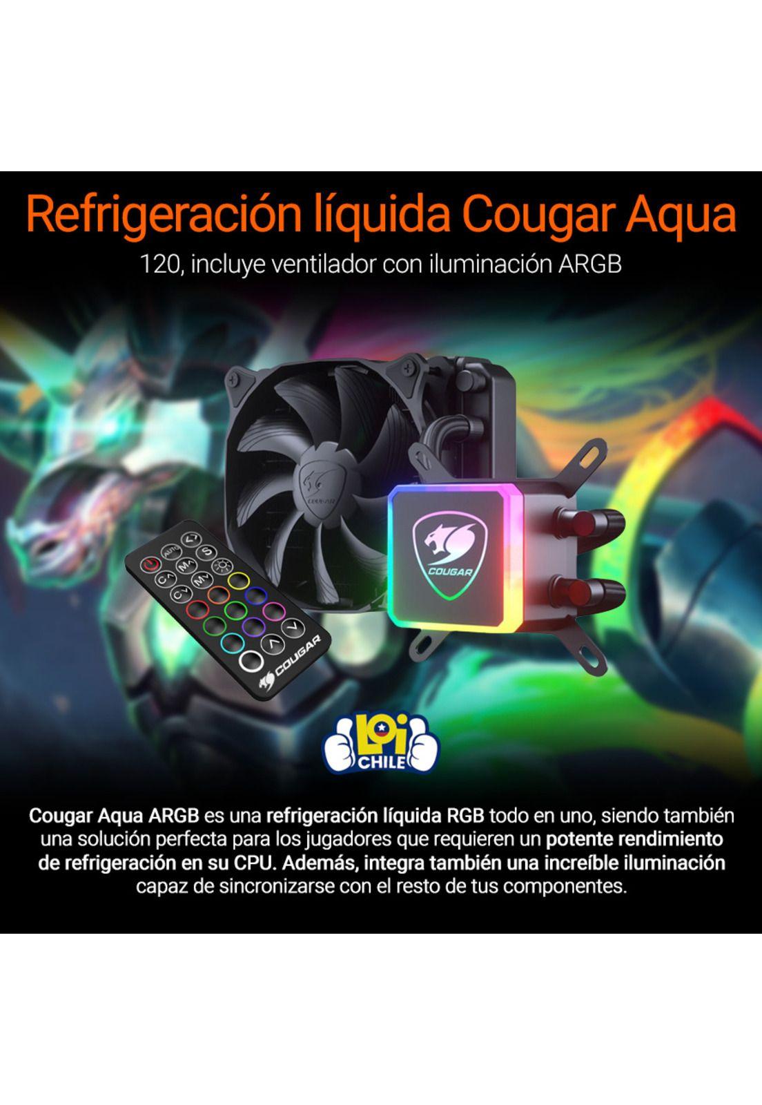 Refrigeracion liquida Cougar AQUA 120 RGB-1