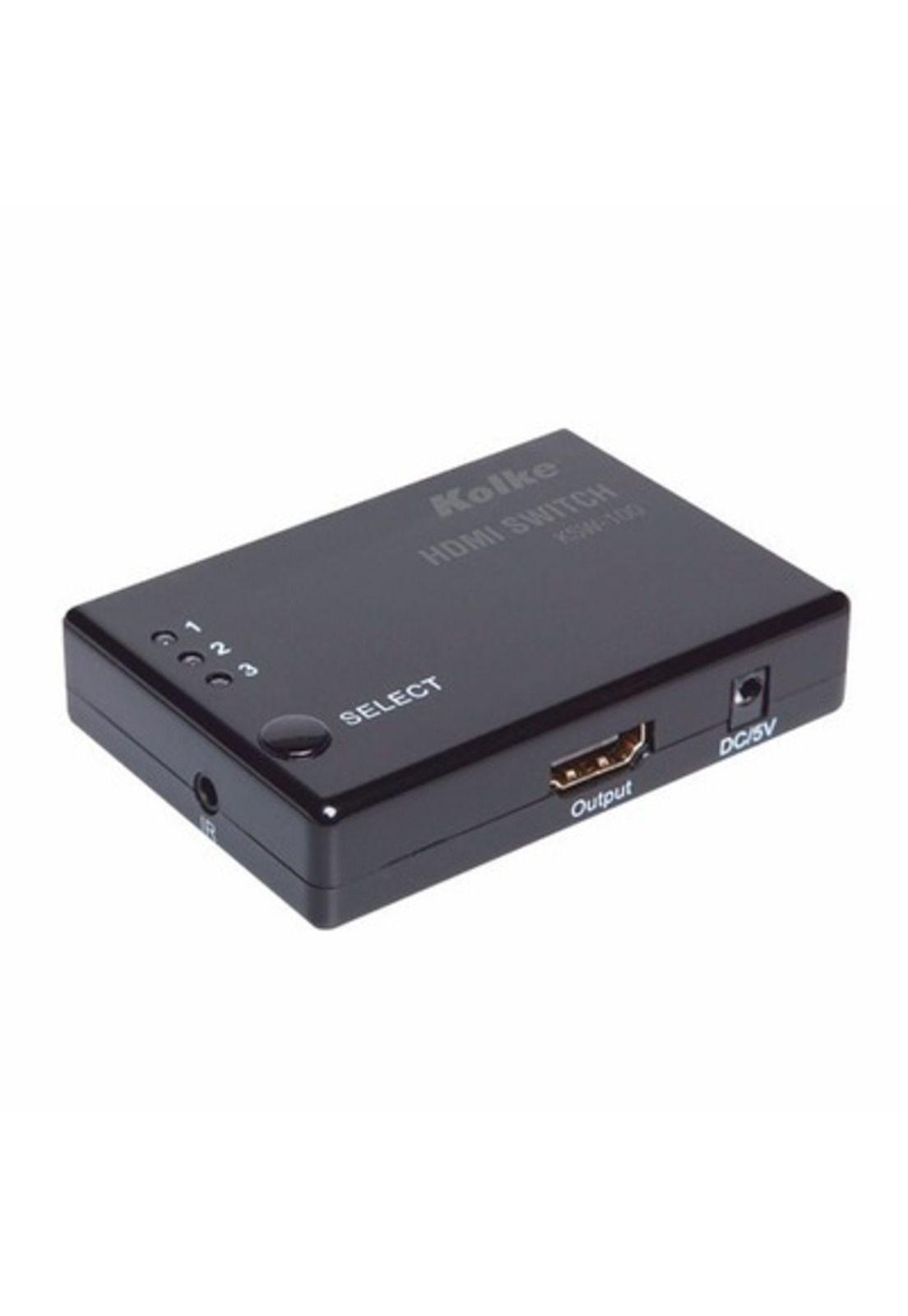 Switch Hdmi 3 Puertos Con Control Remoto Oferta Loi Chile-0
