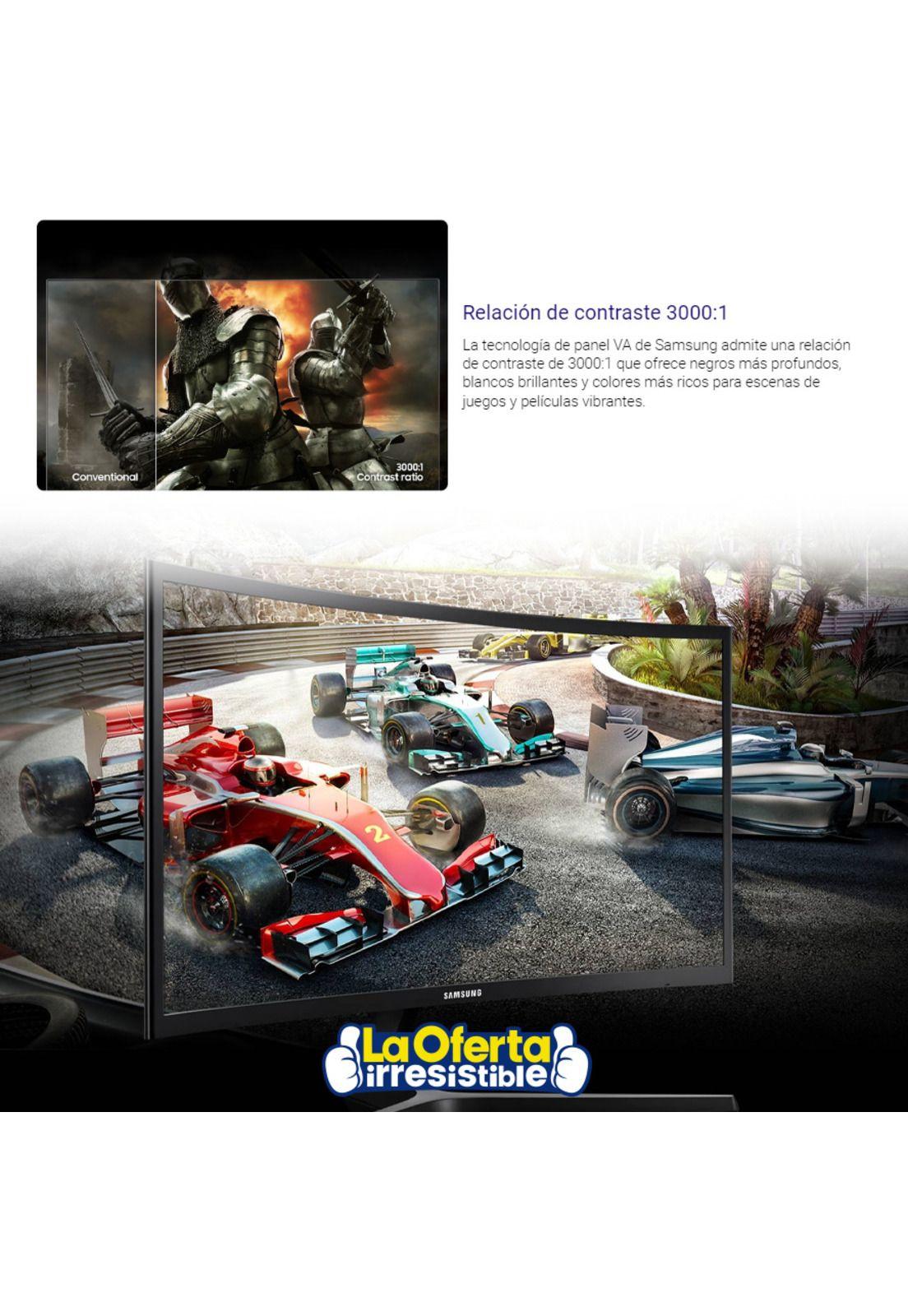 Monitor Gamer Curvo Samsung WQHD 27" 144Hz 2560x1440-4