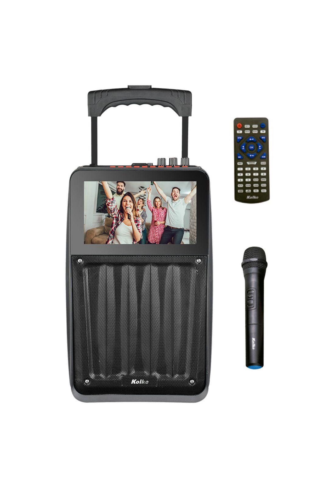 Parlante Inalámbrico Kolke Sing 8" con Pantalla Karaoke 100w-0