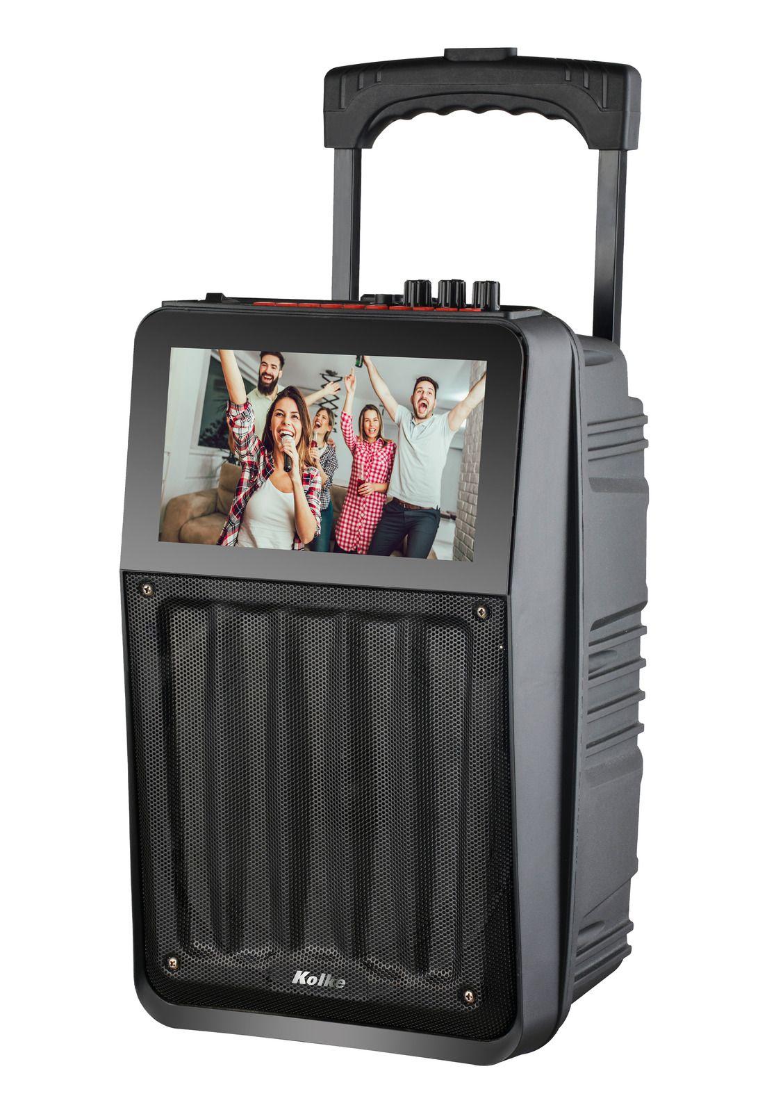 Parlante Inalámbrico Kolke Sing 8" con Pantalla Karaoke 100w-2