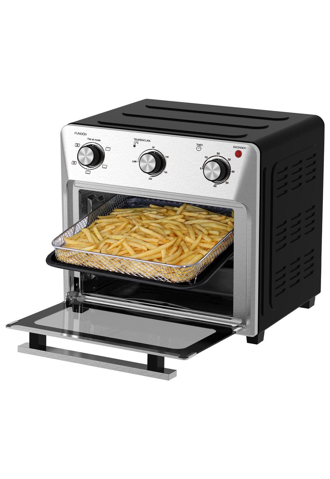 Horno Freidora de Aire 6 en 1 Nappo 28 Litros 1600W-3