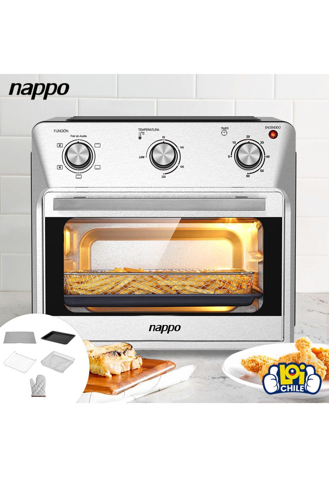 Horno Freidora de Aire 6 en 1 Nappo 28 Litros 1600W-5