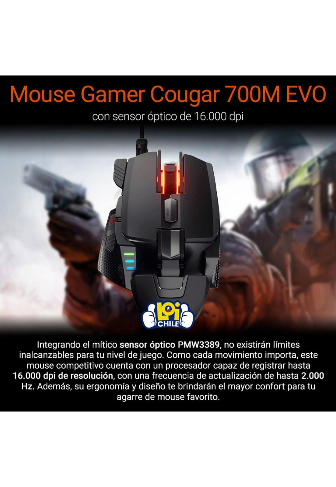 Mouse Gamer Cougar 700M EVO-1