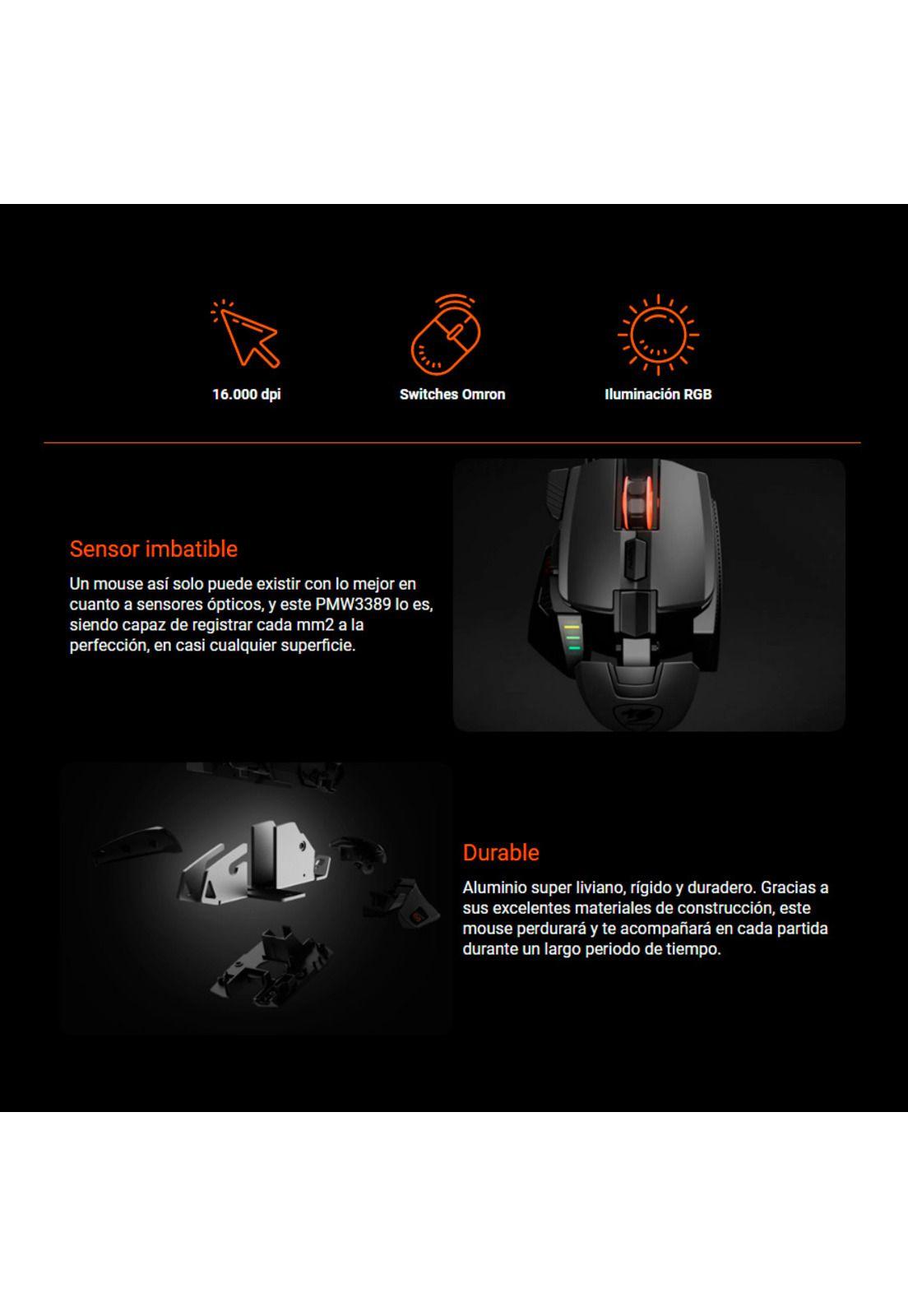 Mouse Gamer Cougar 700M EVO-2