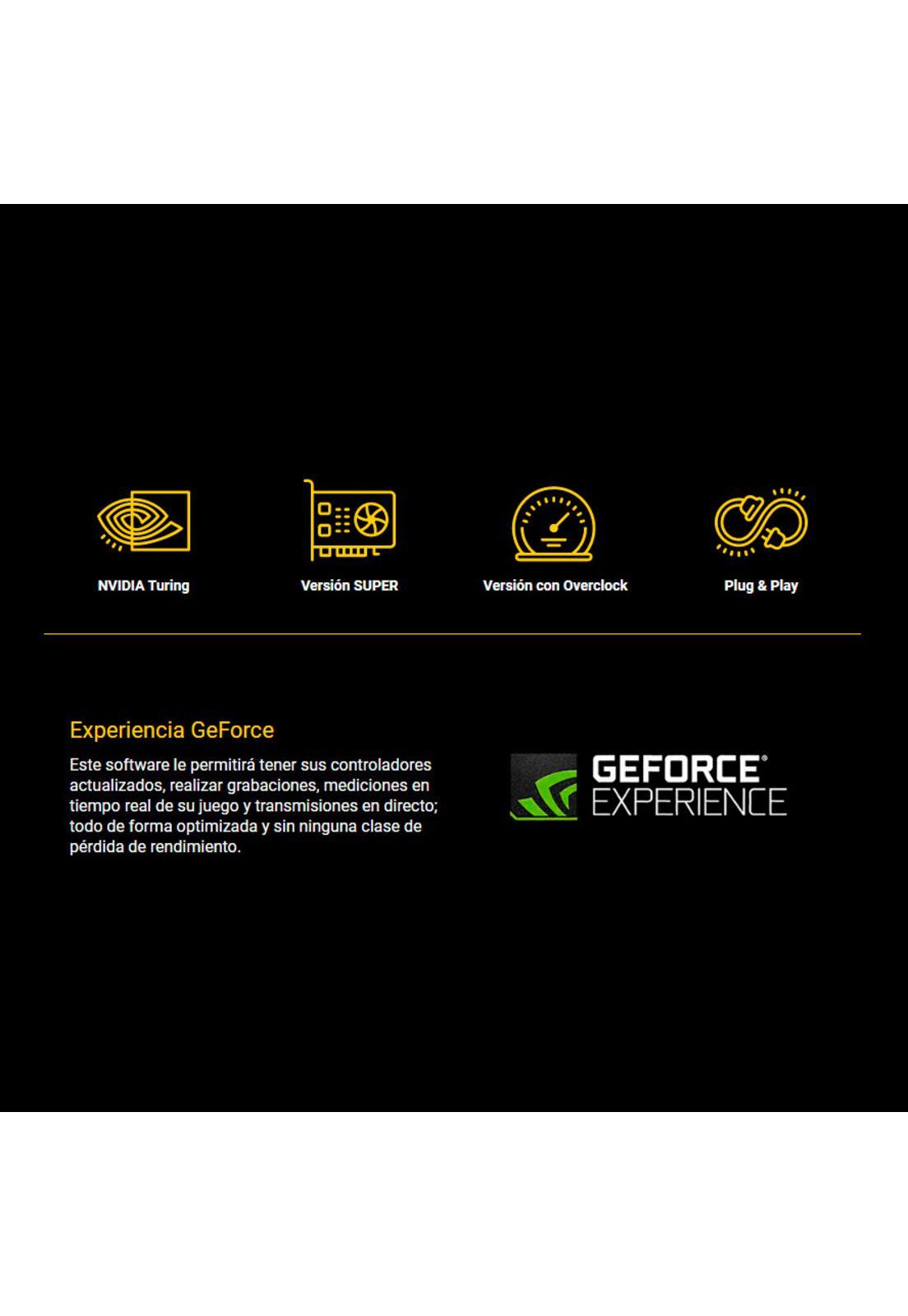 Tarjeta de Video Asus TUF Nvidia GeForce GTX 1650S O4GB-2
