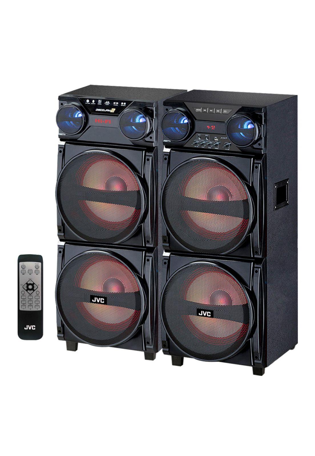 Parlante JVC 200W Bluetooth Radio FM LED-0