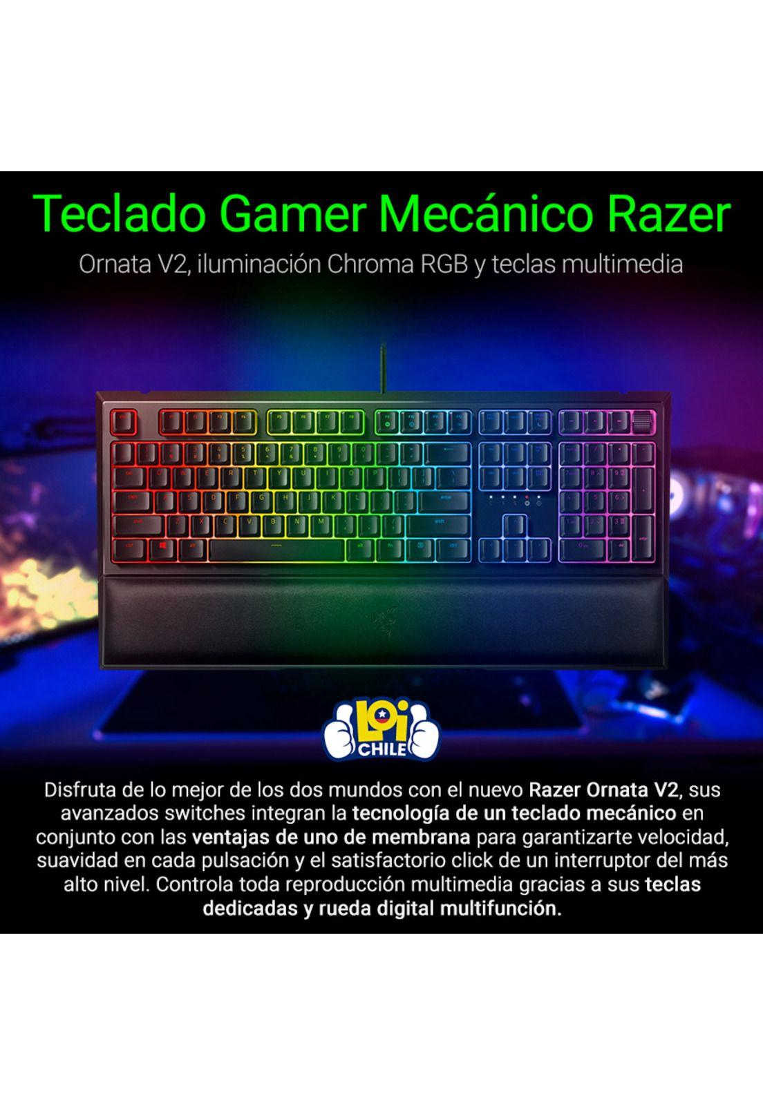 Teclado Gamer Razer Ornata V2-1