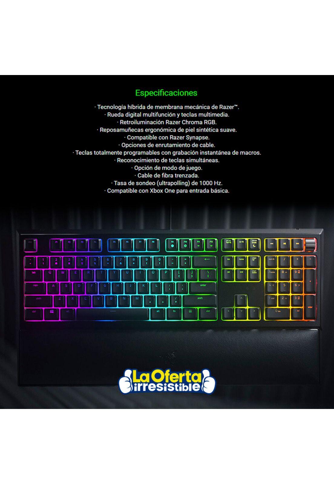 Teclado Gamer Razer Ornata V2-4