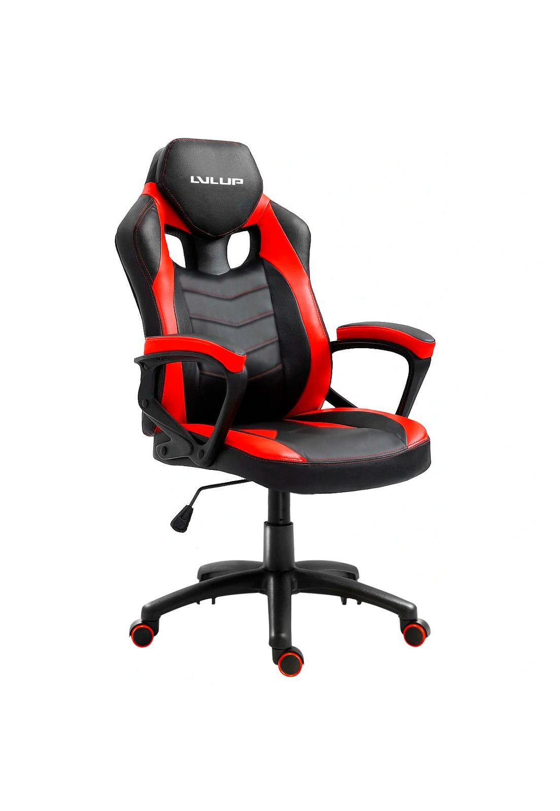 Silla Gamer Python Lvl Up Altura Regulable Roja-2