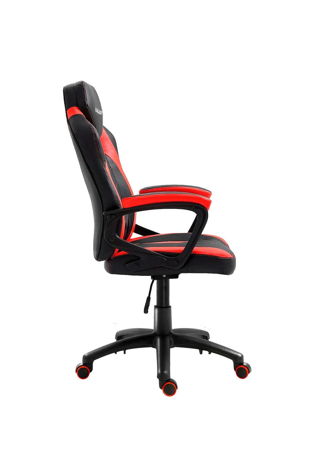 Silla Gamer Python Lvl Up Altura Regulable Roja-3