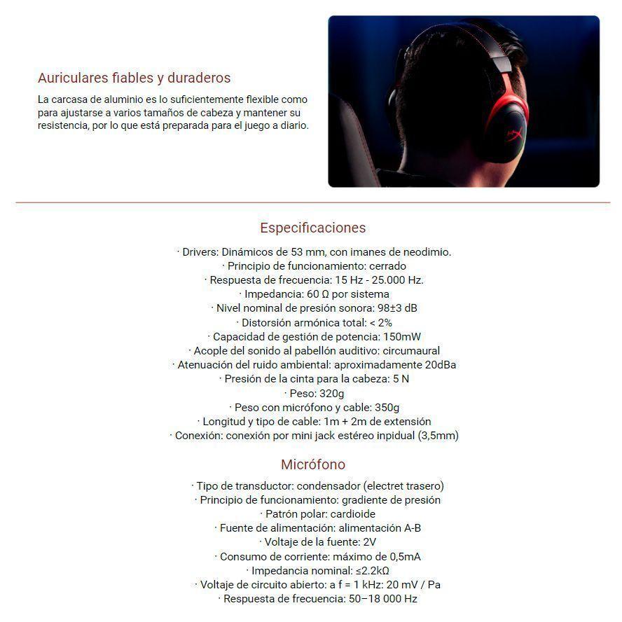 Audifonos Gamer HyperX Cloud II 7.1-3