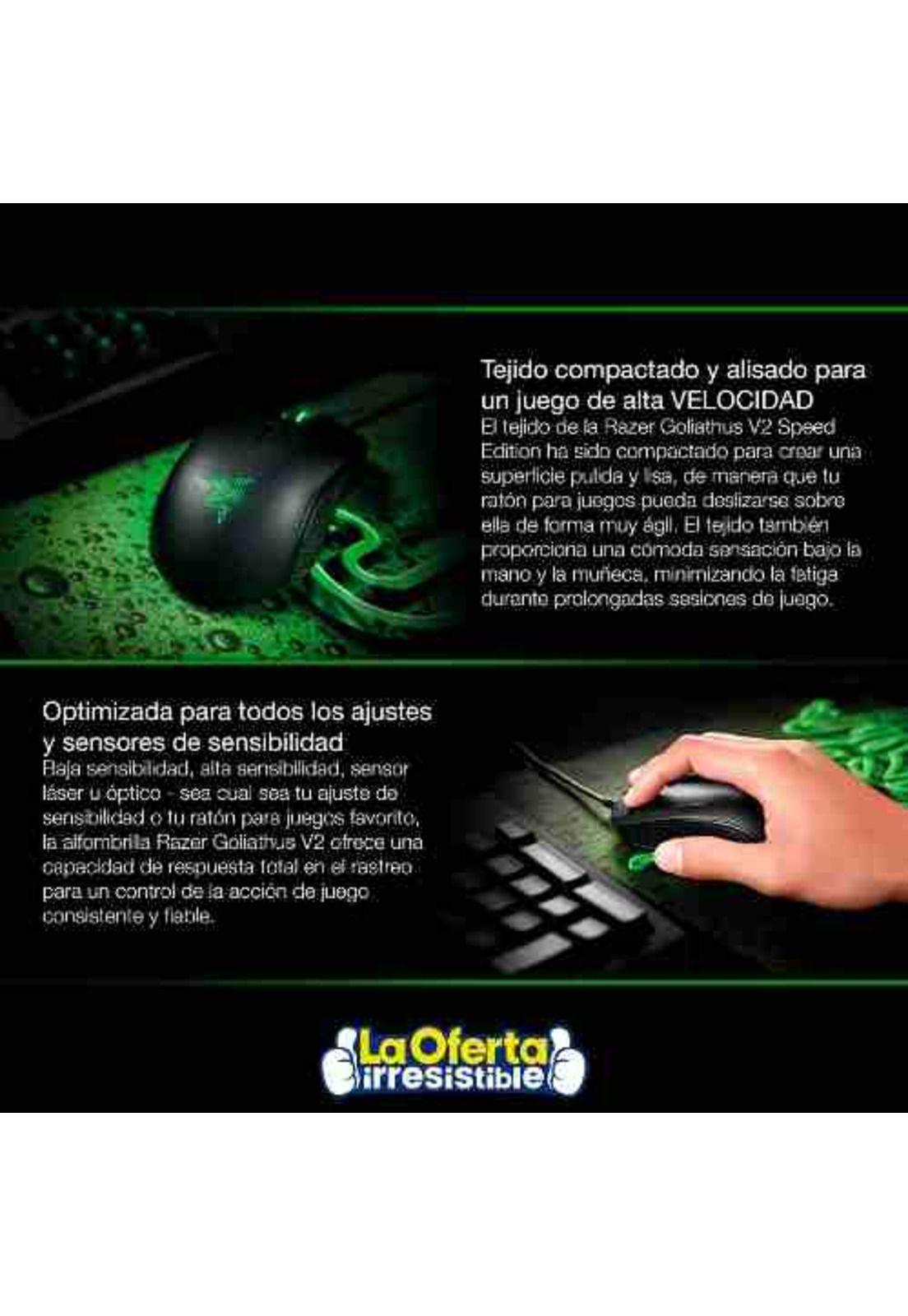 Mouse Gamer Razer Abyssus + Pad Mouse Terra Loi Chile-3