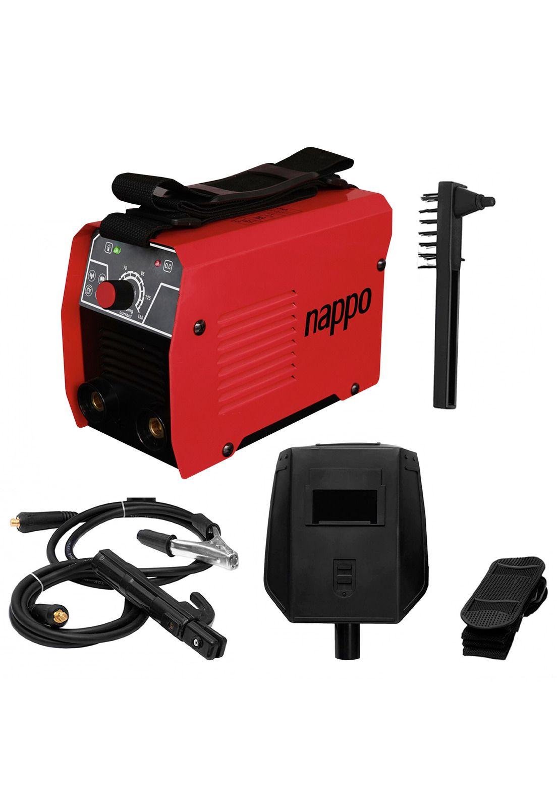 Soldadora Inverter 140A Nappo con Regulación de Corriente-0