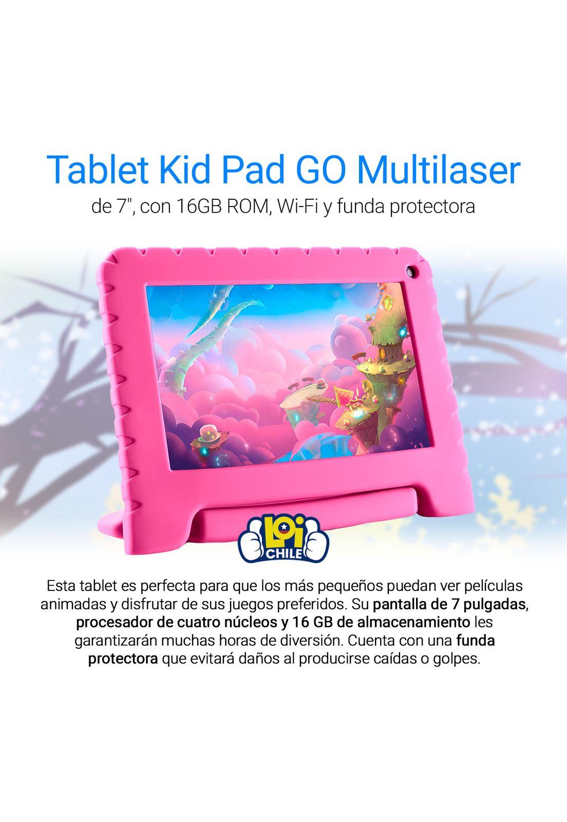 Tablet para Niños Multilaser Kid Pad Go 7' 16Gb Android-1