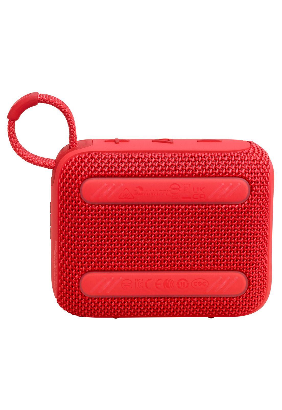Parlante JBL Go 4 Bluetooth Portátil Rojo-3