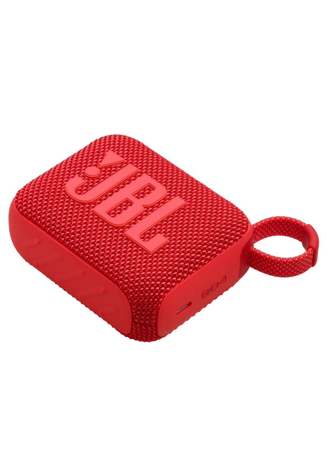 Parlante JBL Go 4 Bluetooth Portátil Rojo-6