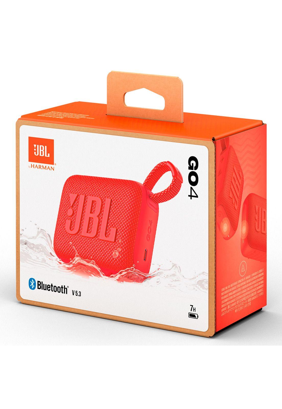 Parlante JBL Go 4 Bluetooth Portátil Rojo-9