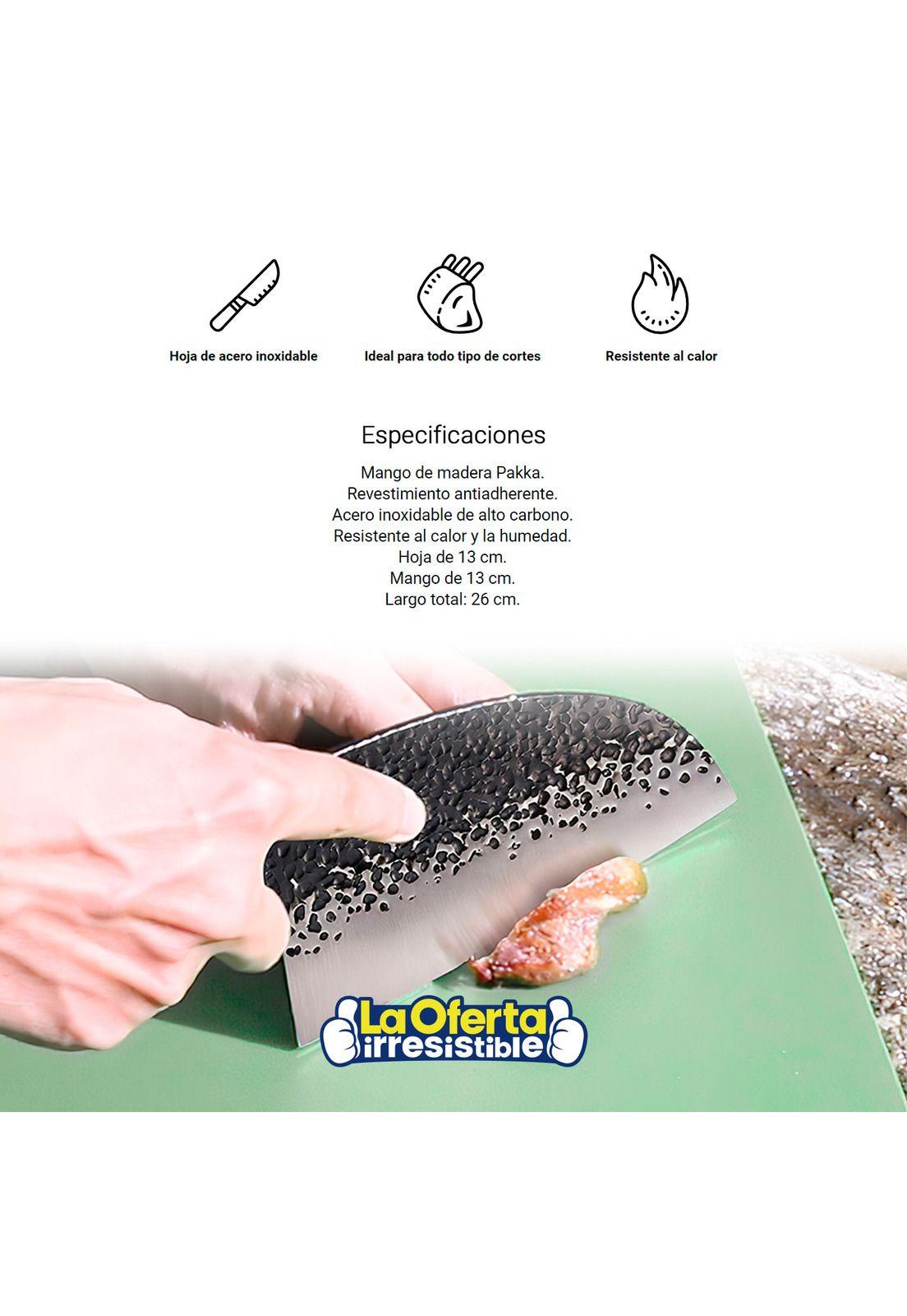 Cuchillo Profesional Hacha Hammer Serbian Wayu-4