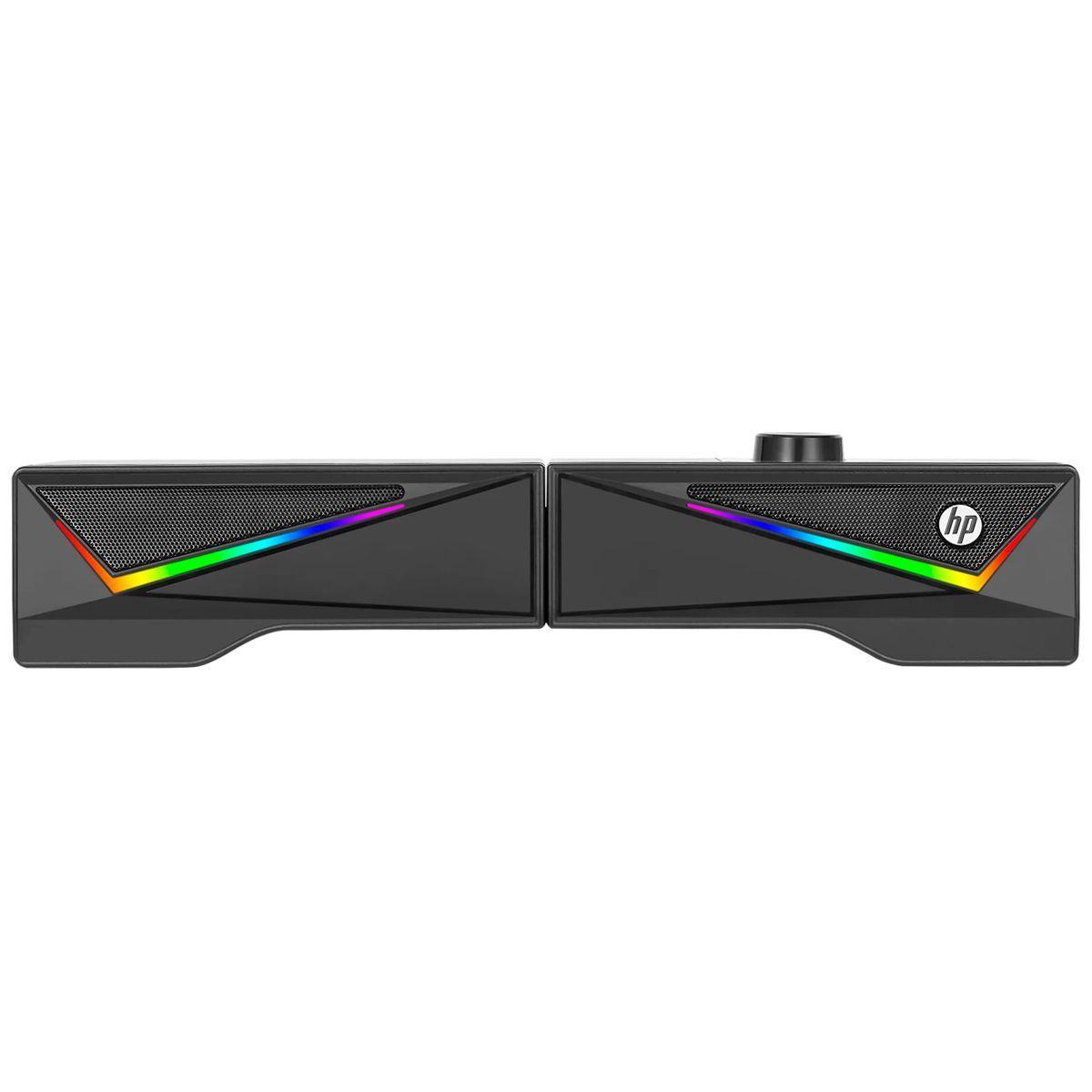 Parlante Gamer HP 2 en 1 RGB USB 6W de Potencia-1