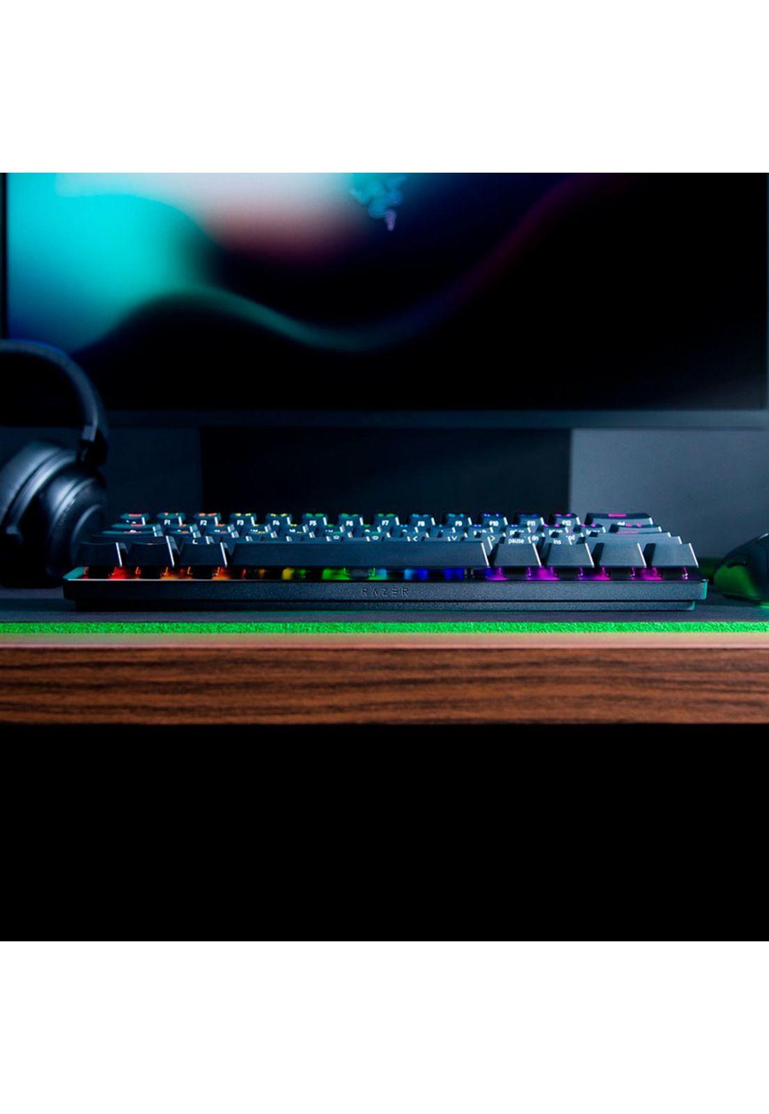 Teclado Gamer Razer Huntsman Mini 60% Purple Switch Español-6