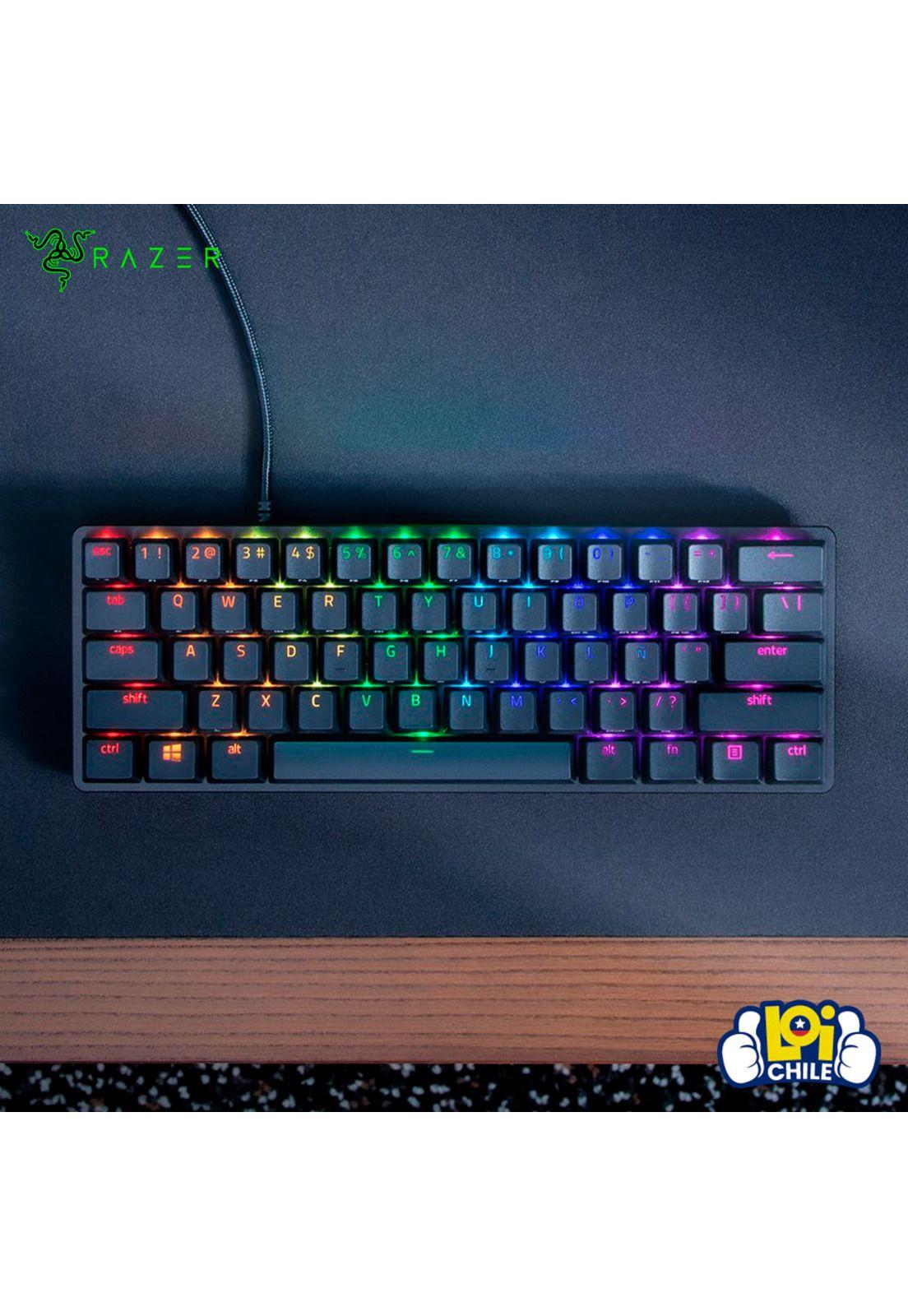 Teclado Gamer Razer Huntsman Mini 60% Purple Switch Español-7
