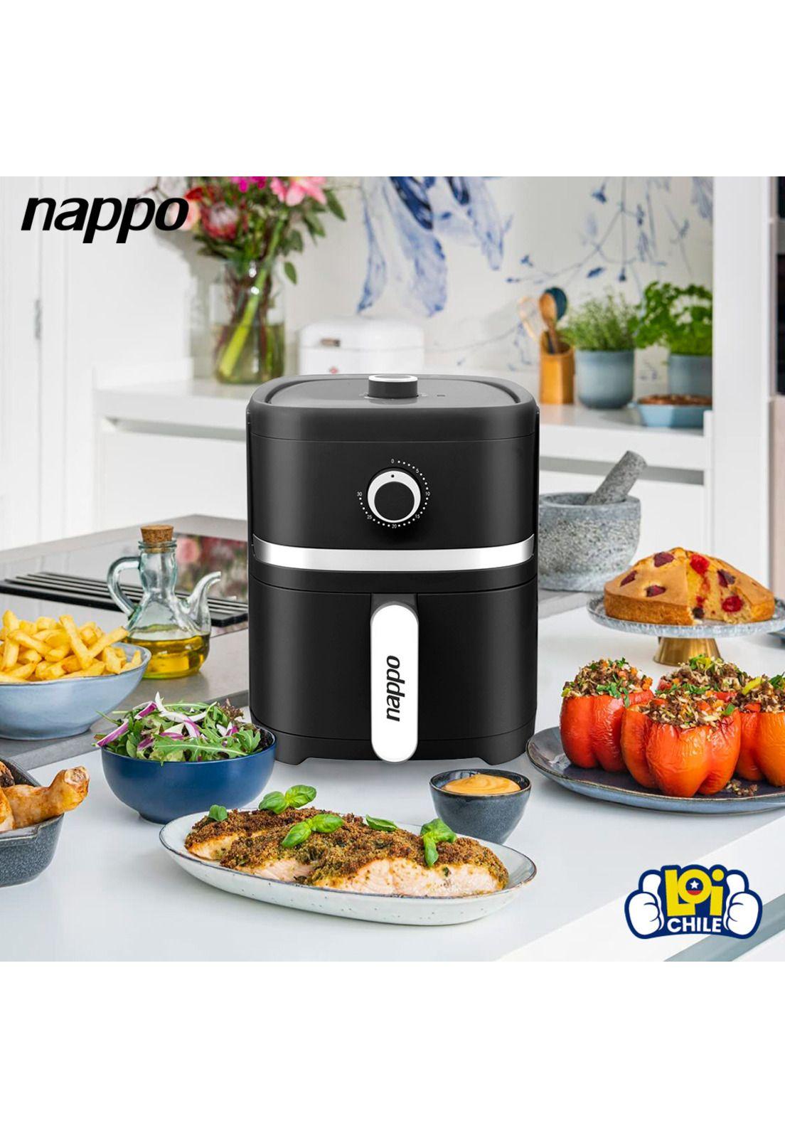 Freidora de Aire sin Aceite Nappo 4 Litros 1300w Air Fryer-5