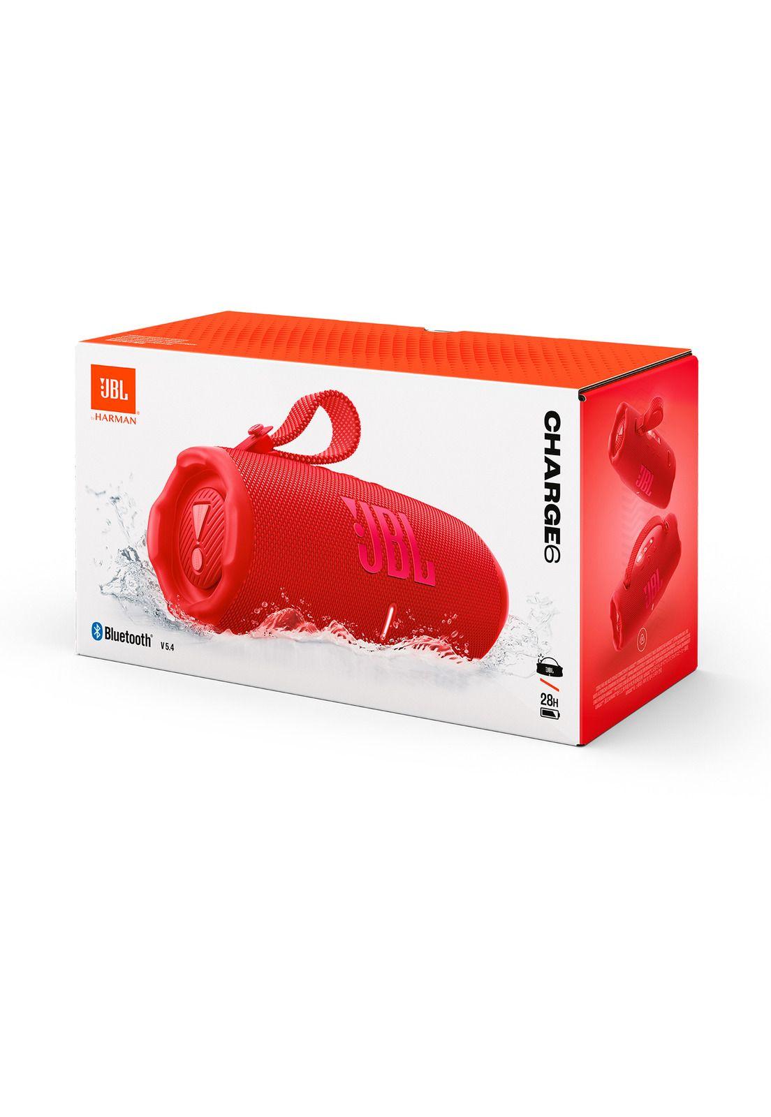 Parlante Bluetooth JBL Charge 6 Rojo-8