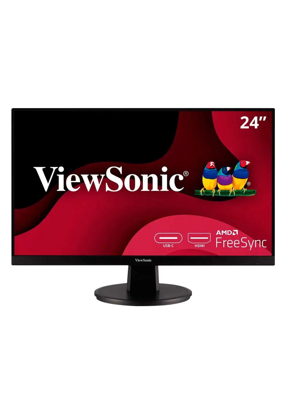 Monitor Viewsonic 24” Full HD Freesync 100Hz USB-C-0