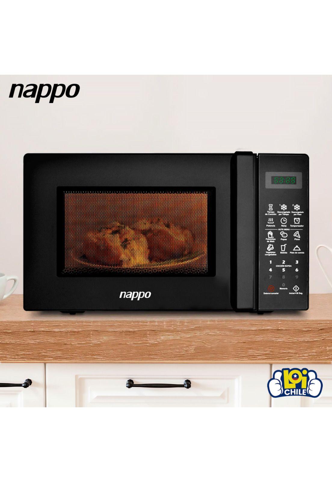 Microondas NAPPO de 20 Litros con Panel de Control Digital-5