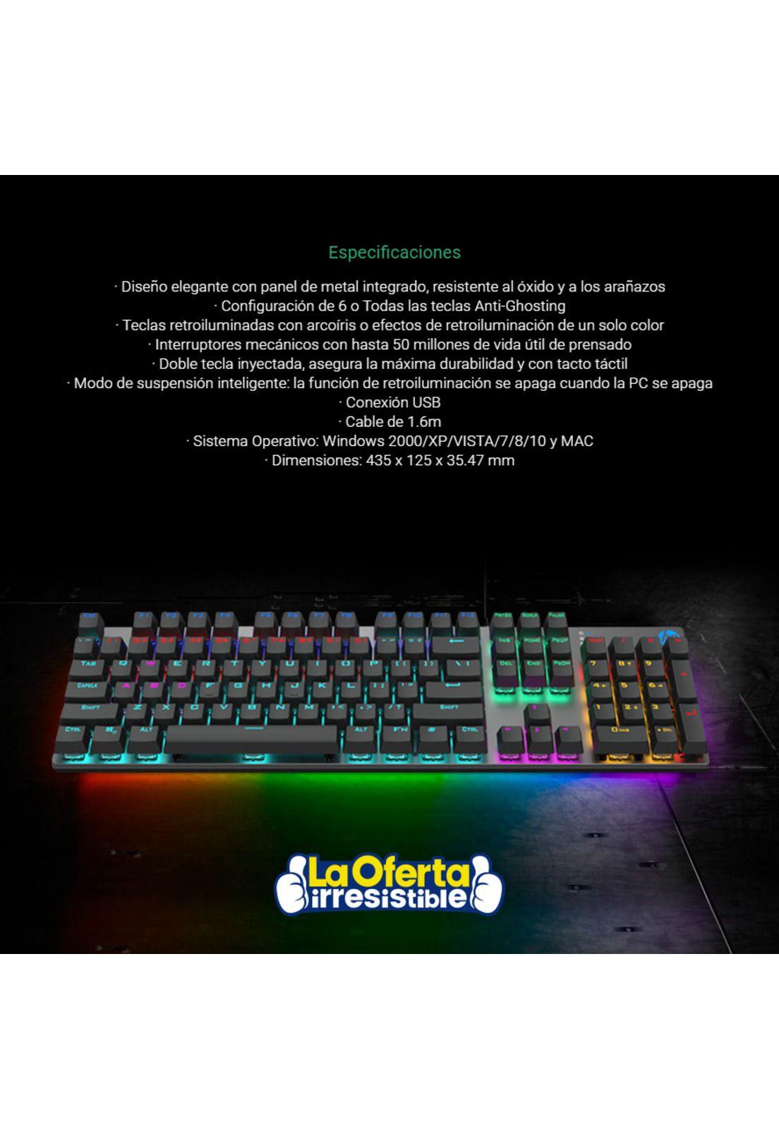 Teclado Gamer HP GK400F-2