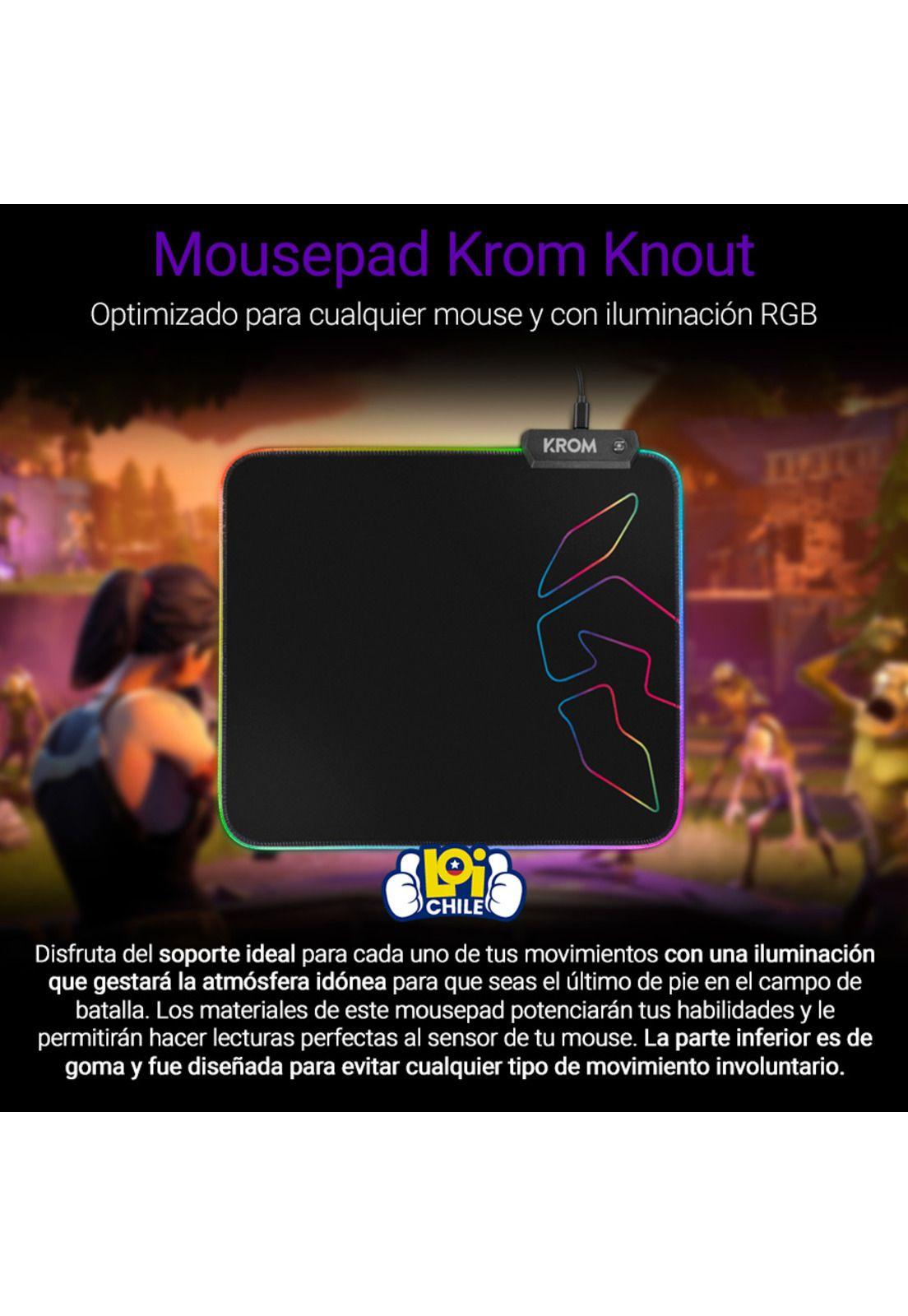 Mousepad Gamer Krom Knout RGB-1