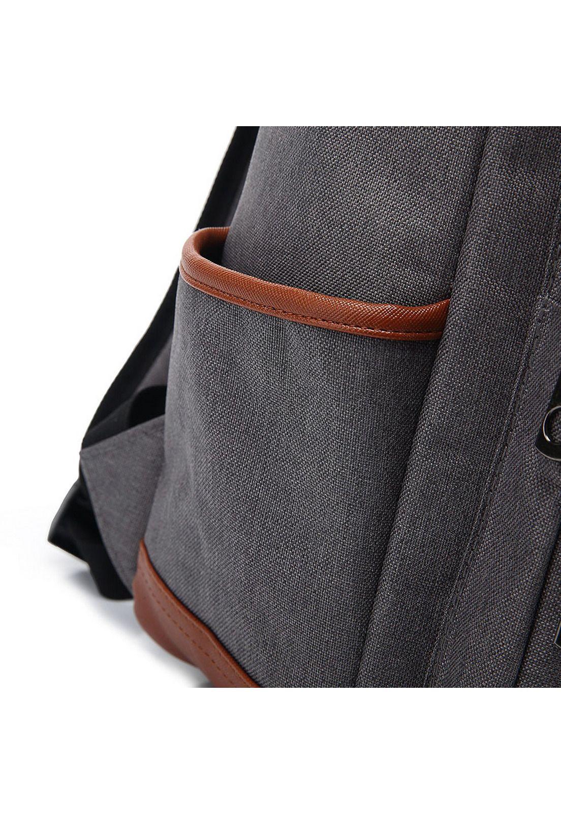 Mochila para Notebook 15.6 Puerto de carga USB Doble Cierre-8