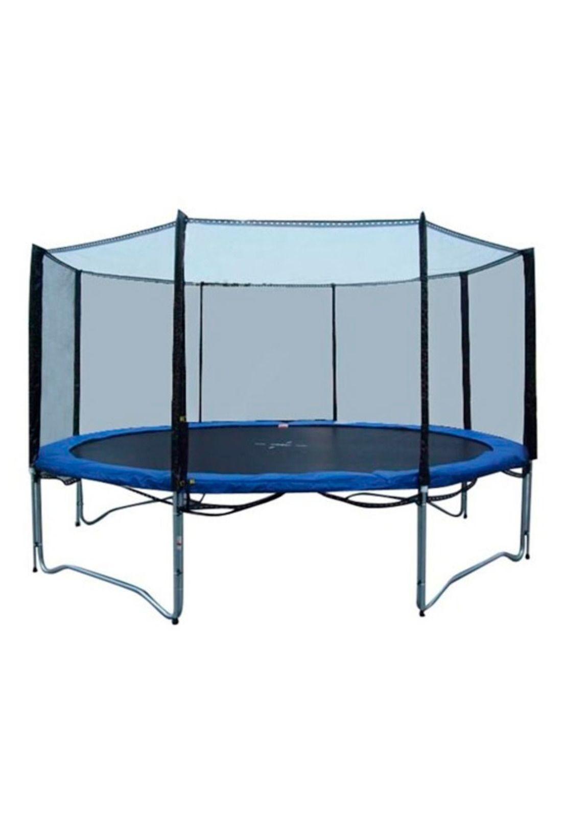 Cama Elástica 10ft 3.05Mts Con Malla de Protección y Escalera-0