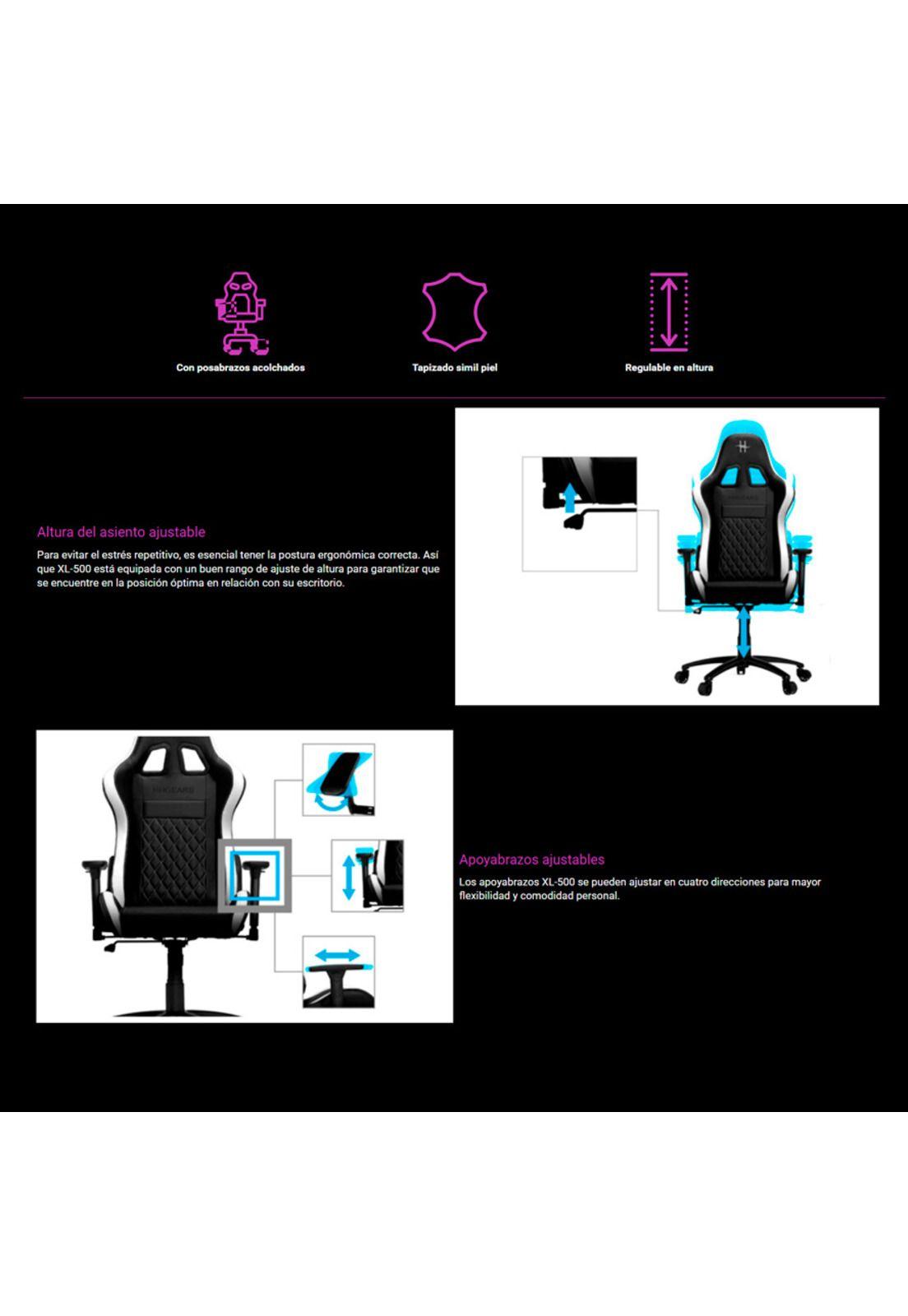 Silla Gamer Hhgears Xl 500-2