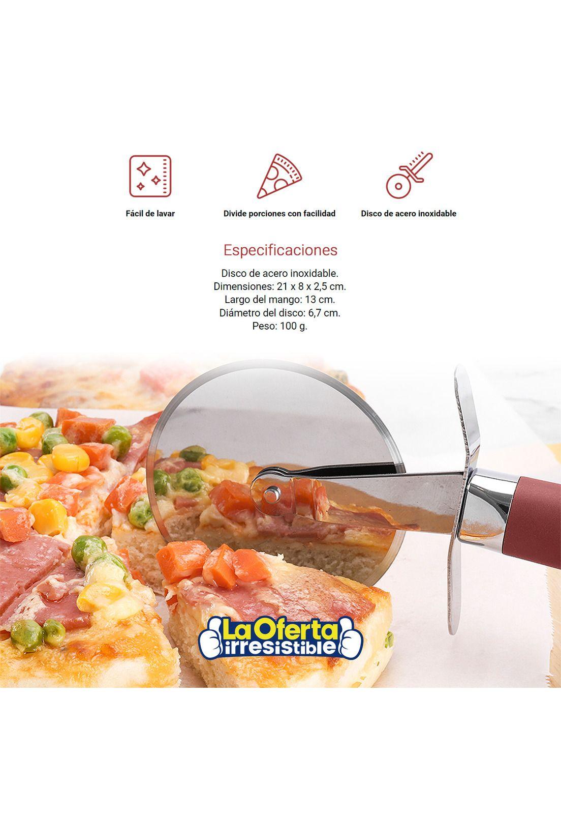 Corta Pizza Acero Inoxidable Keep-2