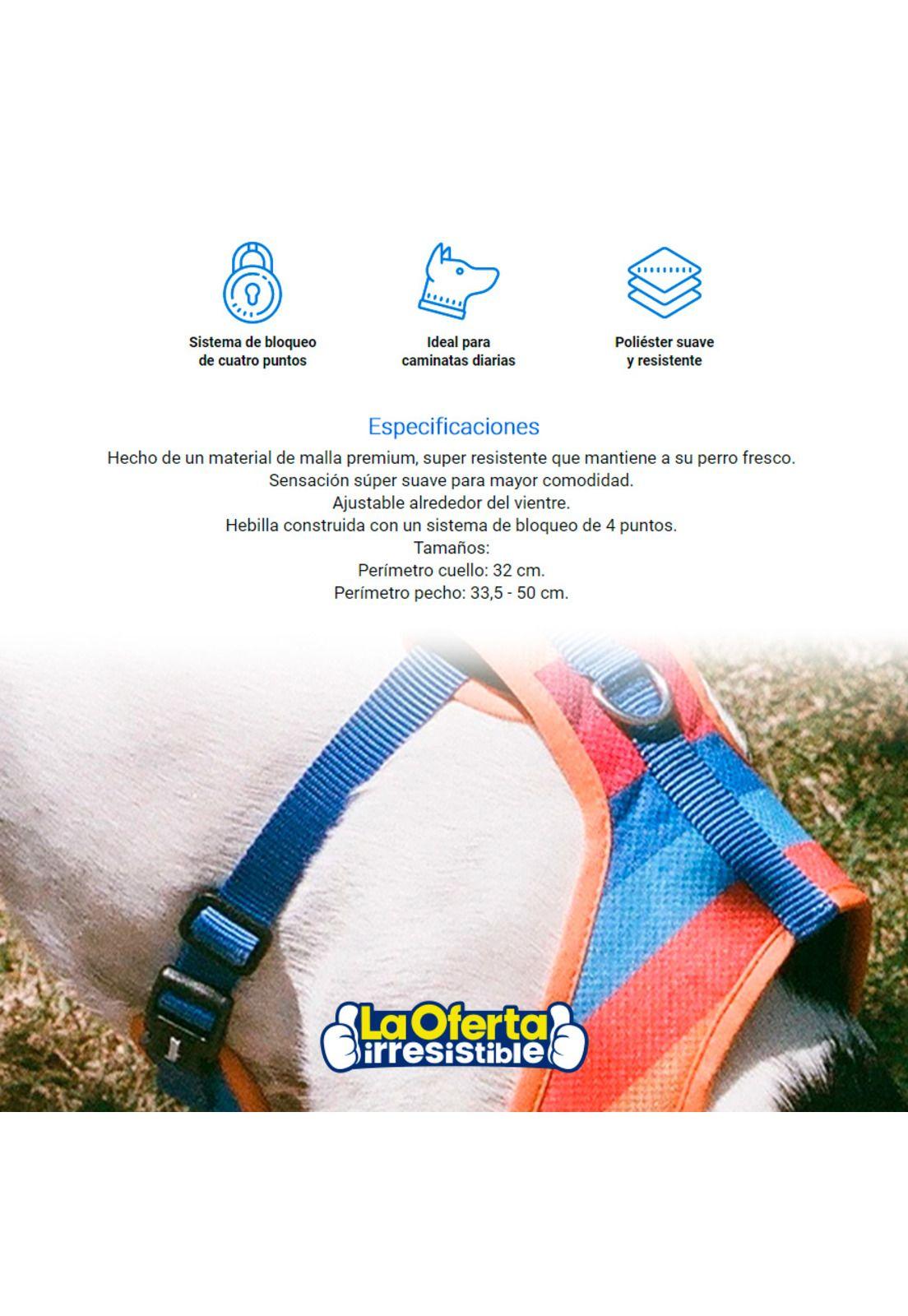 Arnes Para Perro Zeedog Air Mesh Plus Parker Small-2