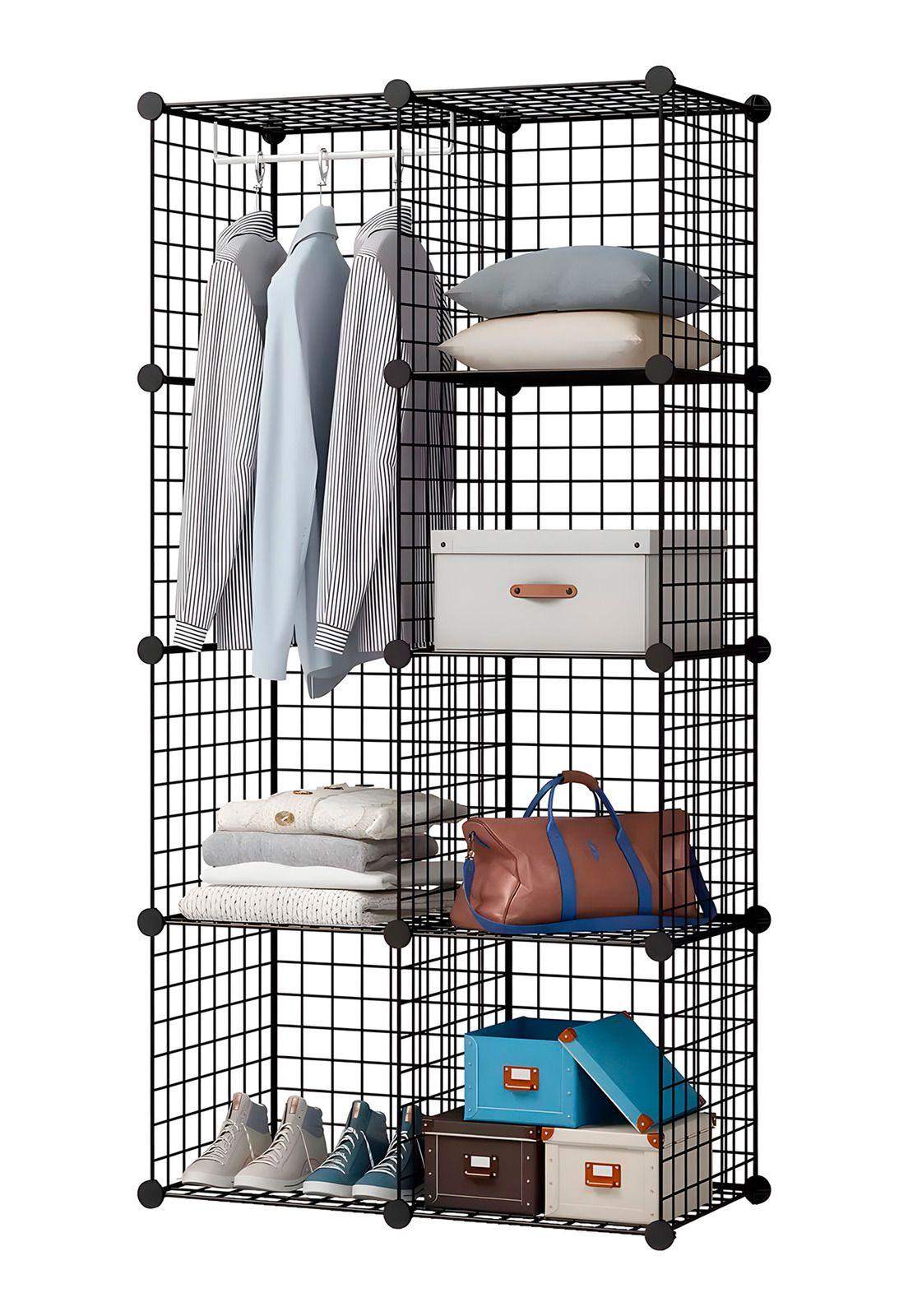 Estantería Desmontable Organizador de Metal DecoTeam 8 Pzs-0